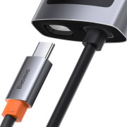 Baseus Metal Gleam Hub 4in1 CAHUB-CY0G, USB-C til USB 3.0 + USB 2.0 + HDMI + USB-C PD