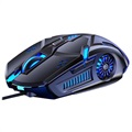6D 4 DPI Hastigheder RGB Gamer Mus G5 - Sort