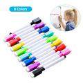 8-pak magnetiske whiteboardmarkere