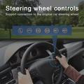 9-tommers Bluetooth-bilstereo med GPS-navigation og Android 13 - 2GB RAM/32GB ROM