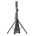 C18 1800mm Udtrækkeligt Panoramastativ med 4 Ben - Foldbart Selfie-stick og Tripod til Streaming og Vlogging