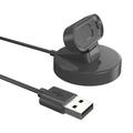 Xiaomi Mi Band 7 / 7 NFC / 6 / 6 NFC / 5 / 5 NFC Magnetisk USB Smart Watch Oplader + Opladningsbase sæt med 1 m kabel