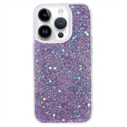iPhone 15 Pro Max Glitter Flakes TPU Cover