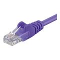 Goobay RJ45 UTP CAT 5e netværkskabel - 1 m - Lilla