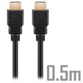 Goobay Ultra High Speed HDMI 2.1 8K Kabel - 0.5m - Sort