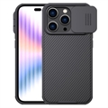 Nillkin CamShield Pro iPhone 14 Pro Max Hybrid Cover - Sort
