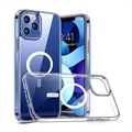 Okkes MagSafe iPhone 14 Pro Hybrid Cover - Klar
