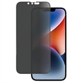 iPhone 13/13 Pro/14 PanzerGlass Ultra-Wide Fit Privacy EasyAligner Hærdet Glas - Sort Kant