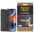 iPhone 13/13 Pro/14 PanzerGlass Ultra-Wide Fit Privacy EasyAligner Hærdet Glas - Sort Kant