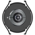 Samsung Galaxy Watch6 Plastikcover med Skærmbeskyttelse Hærdet Glas - 40mm - Sort