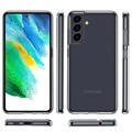Saii 2-i-1 Samsung Galaxy S22 5G TPU Cover & Skærmbeskyttelse Hærdet Glas