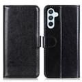 Samsung Galaxy A25 Pung Taske med Magnetisk Lukning - Sort