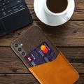 Samsung Galaxy S25 KSQ Cover med Kortholder - Orange