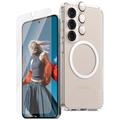 Samsung Galaxy S25 PanzerGlass Care Flagship 3-i-1-pakke - Klar