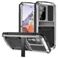 Samsung Galaxy S25 R-Just Premium Cover med kickstand og skærmbeskytter i hærdet glas