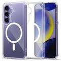 Samsung Galaxy S25 Tech-Protect Flexair Magnetisk Hybrid Cover - Gennemsigtig