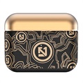 TS-100 Graffiti TWS Øretelefoner med Bluetooth 5.0 - Sort / Guld