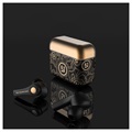 TS-100 Graffiti TWS Øretelefoner med Bluetooth 5.0 - Sort / Guld
