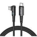 Tech-Protect UltraBoost "L" USB-C/USB-C Kabel  - 60W/6A - 2m - Grå