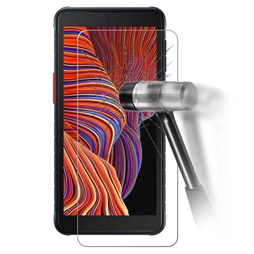 Samsung Galaxy Xcover 5 Skærmbeskyttelse Hærdet Glas - 9H, 0.3mm - Gennemsigtig