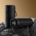 USAMS US-YX008 Udendørs bærbar trådløs Bluetooth-stereohøjttaler med dyb bas og vandtæt subwoofer-højttaler