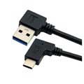 USB 3.1 Type-C / USB 3.0-Kabel - Sort