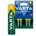 Varta Ready2Use Genopladelige AAA Batterier - 1000mAh