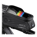 West Biking Vandafvisende Cykeltaske / Cykelholder - 7" - Sort