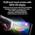 Yesido KM19 Bluetooth bilstereo m. CarPlay / Android Auto-navigation og bagkamera - 10.2"