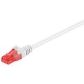 Goobay RJ45 U/UTP CAT 6 Netværkskabel - 0.25m - Hvid