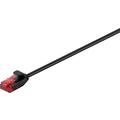 Goobay RJ45 U/UTP CAT 6 Slankt Netværkskabel - 10m - Sort