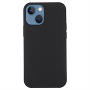 iPhone 15 Liquid Silikone Cover - MagSafe Kompatibel - Sort