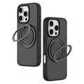 iPhone 16 Pro Lippa MagSafe 360 roterende cover - sort